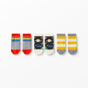 Hanna Andersson baby socks 3 pack (size 1/2, good for ~6M)
